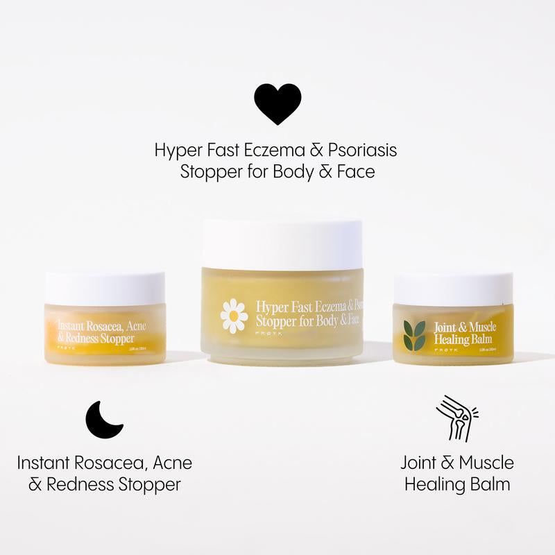 The Complete Natural Pharmacy for Face & Body Natural Organic Skincare Balm for Women Joint Cure, anti Wrinkle Comfort Skincare Moisturizers Eczema