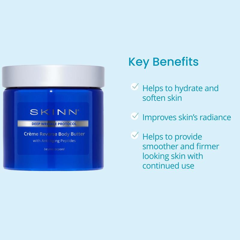 Skinn Cosmetics Crème Reverse Body Butter Smooth Moisturizer